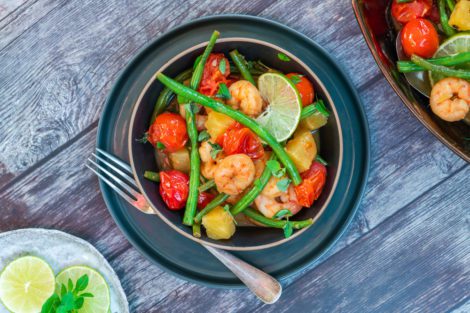 Prawns With Pineapple Chunks from the Slim R Us recipes