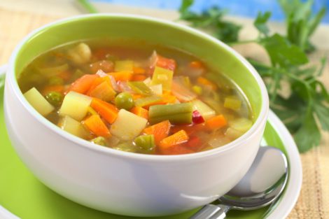 Heart Vegetable Soup recipe from Slim R Us