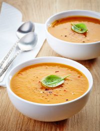 Spiced Carrot & Butternut Squash Soup for a healthy Slim R Us weight loss