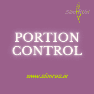 Portion control to lose weight