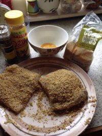 Couscous Breaded Fish Dinner