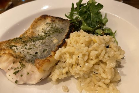 Love Donegal Pan Fried Hake with Rissotto